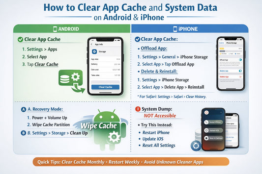 Clear App Cache and System Storage on Android and iPhone: A Simple Guide