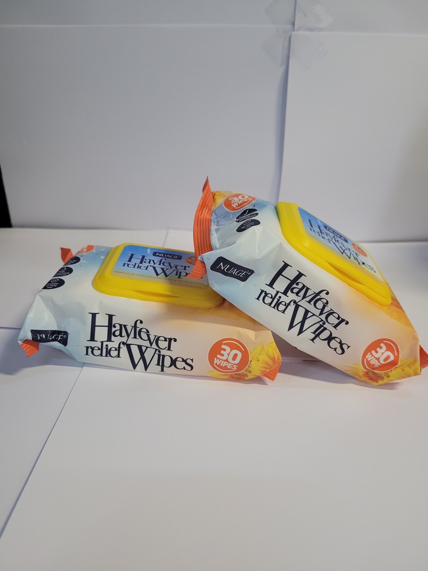 Nuage Hayfever Relief Wipes 30pk (x2 Packets of Wipes)