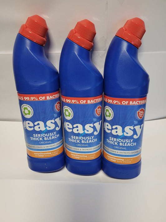 Easy Thick Bleach 750ml - (x3 -- 2.25L)