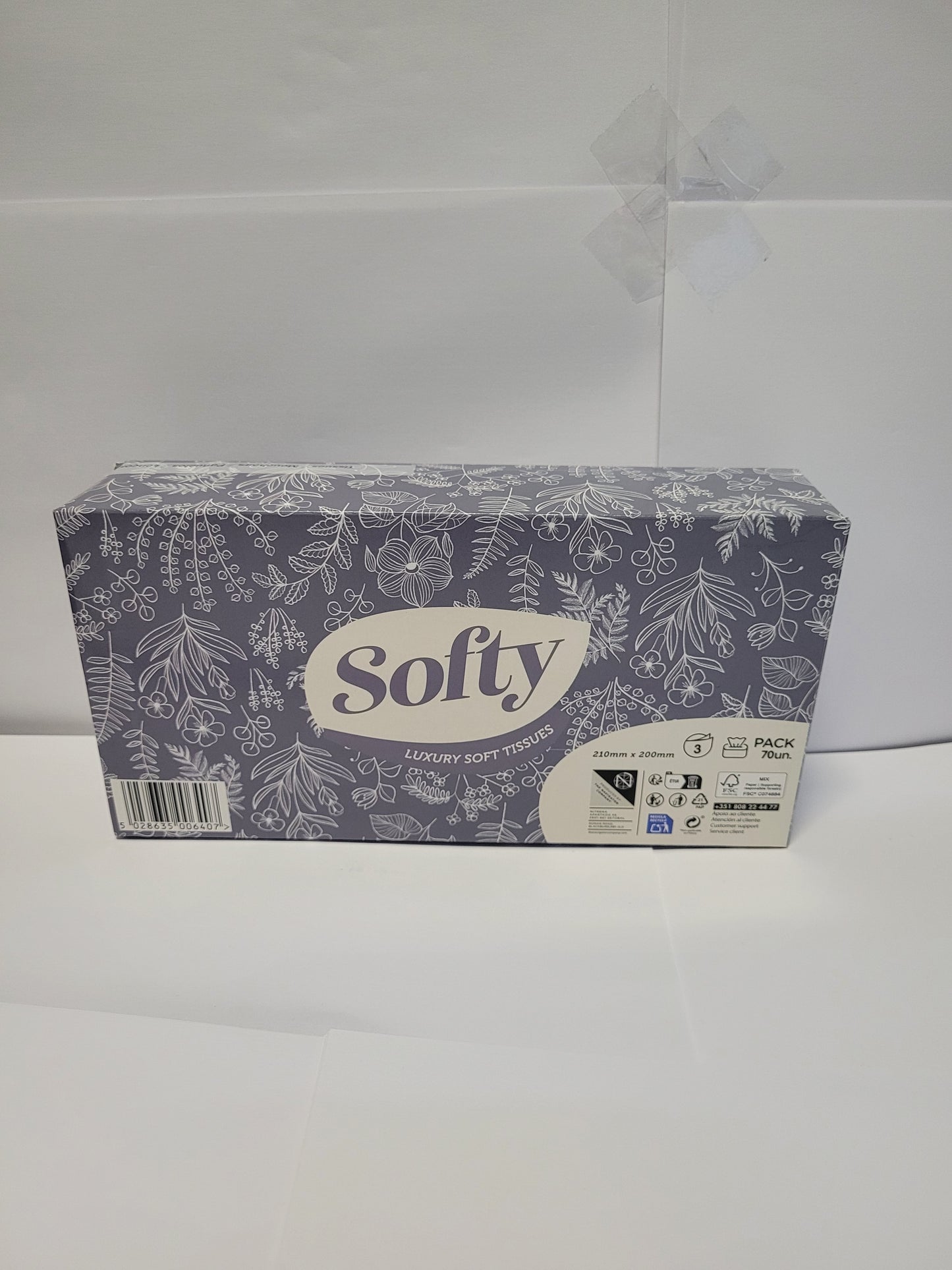 Softy Luxury Soft Tissue Box 3-Ply